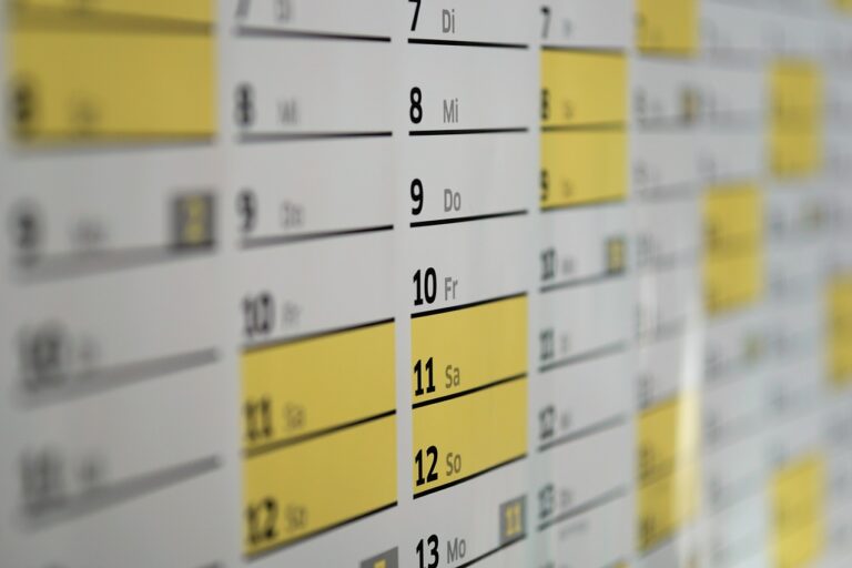 De gesprekskalender - gesprekscyclus - GB Ziektepreventie